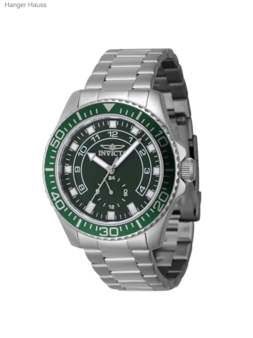 Men's Pro Diver Quartz Watch 44mm Stainless Steel Bracelet Water Resistant